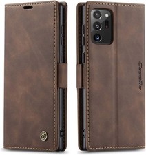For Samsung Galaxy Note 20 Ultra 5G / Note 20 Leather Wallet Flip Case Cover