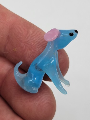 Vintage Mini Glass Animal Collectible Figures Penguin, Cst, Dog, Fish - Picture 5 of 15