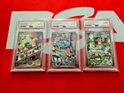 Set of 3 Sequential PSA 10 Bulbasaur, Squirtle, & Charmander Pokemon Promos