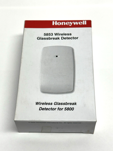 FABRIKVERSIEGELT NEU Honeywell 5853 drahtloser Glasbruchmelder