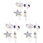  Set of 3 Decorative Coat Hooks Kitchen Towel Home Accessories Wall