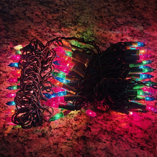 Target 100-bulb 33' Faceted Christmas Light Strip - Multicolor #2478 - Picture 7 of 8