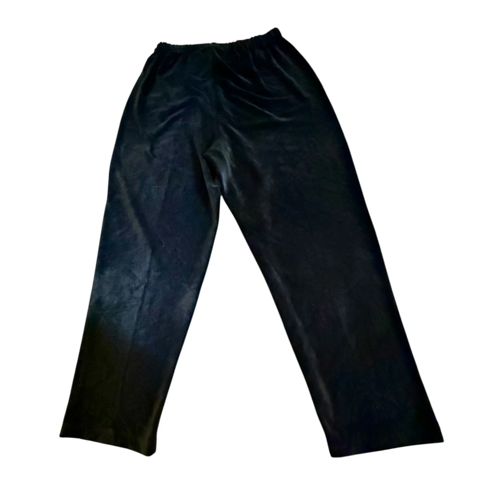 Pantalones de pana ligeros negros Marisa Christina nuevos con etiquetas  Foto 2 de 4