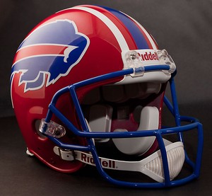 JIM KELLY BUFFALO BILLS Schutt OPO-SW Football Helmet FACEMASK- SEATTLE