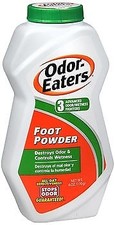 Odor-Eaters Foot Powder Destroys Odor Controls Wetness Absorbs Sweat 6 Ounce