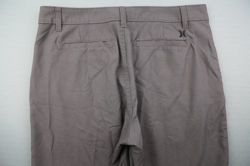 Hurley vorne flach Chino Shorts für Herren Polyester Viskose Mischung grau Gr. 31 (MSR 33x10 - Bild 8 von 9