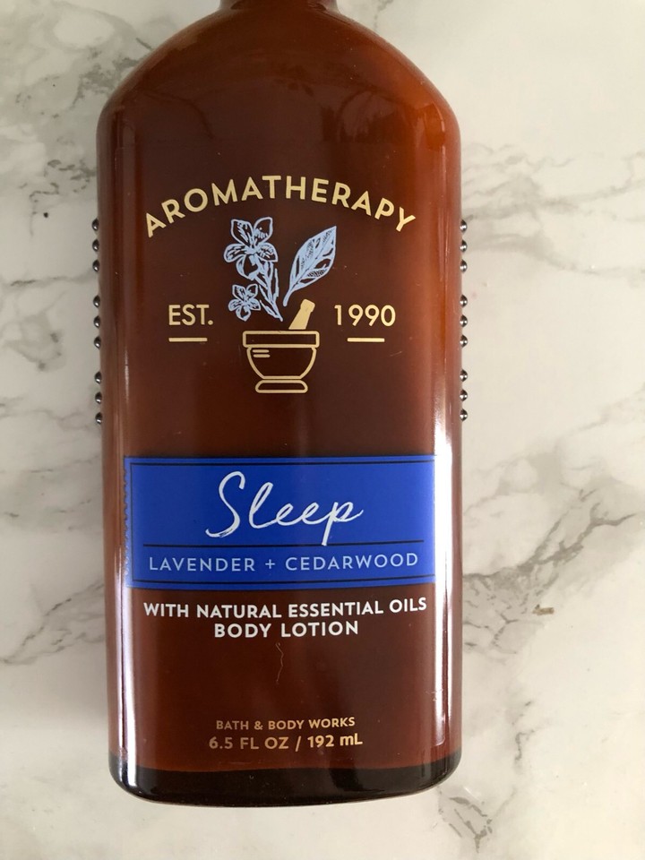 Bath & Body Works Aromatherapy Sleep Lavender + Cedarwood Body Lotion 6.5 Fl oz. eBay