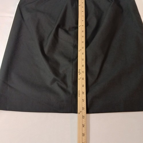 Nine West Women's Back Zip & Side Slit Black Skirt Only Size 16 - Bild 11 von 12