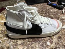 Nike Blazer Mid 77 Jumbo Big Logo White Black Men Unisex Casual Shoes DD3111-100