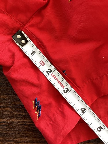 PAUL SMITH Traje de Baño Para Hombre Corto de Natación Rojo Bordado Fluoro Flash GRANDE NUEVO CON ETIQUETAS $150 - Imagen 10 de 12