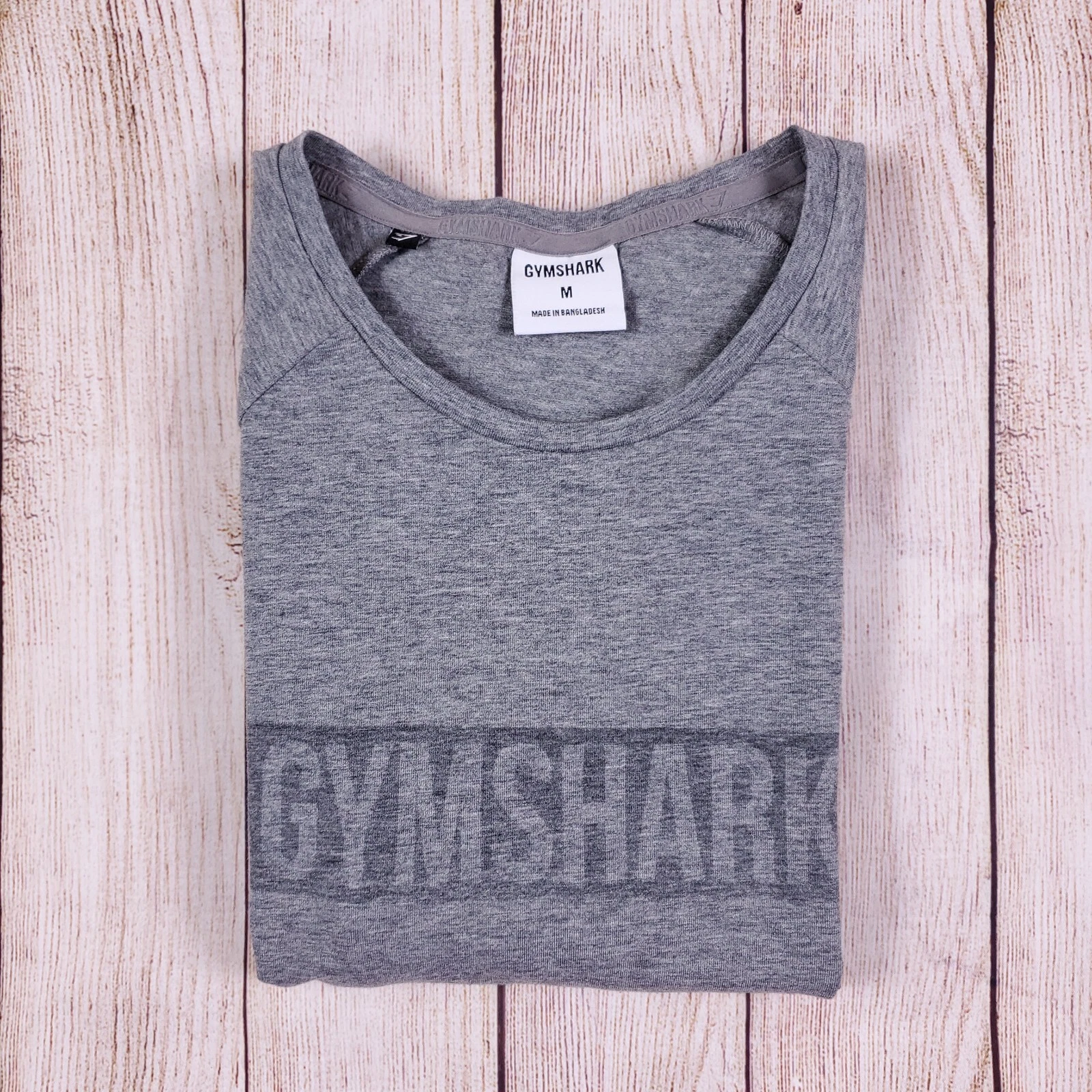 gymshark short sleeve cotton blend shirt