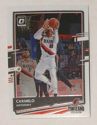 Carmelo Anthony Portland Trail Blazers 2020-21 Panini Donruss Optic NBA Card №25 - Bild 1 von 2