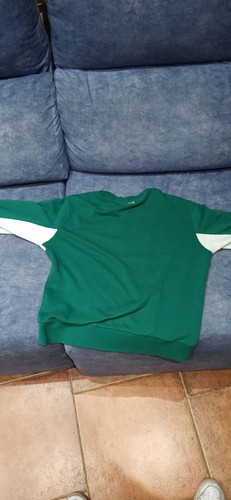 sudadera fila verde sin capucha talla l - Imagen 2 de 5