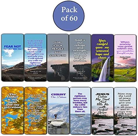 Powerful Bible Verses Bookmarks - God is in Control (60-Pack) - Picture 2 of 8