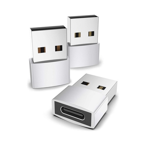USB 2.0 Type C Female to USB A Male Adapter Converter Charger Connector Plug - Photo 5 sur 21
