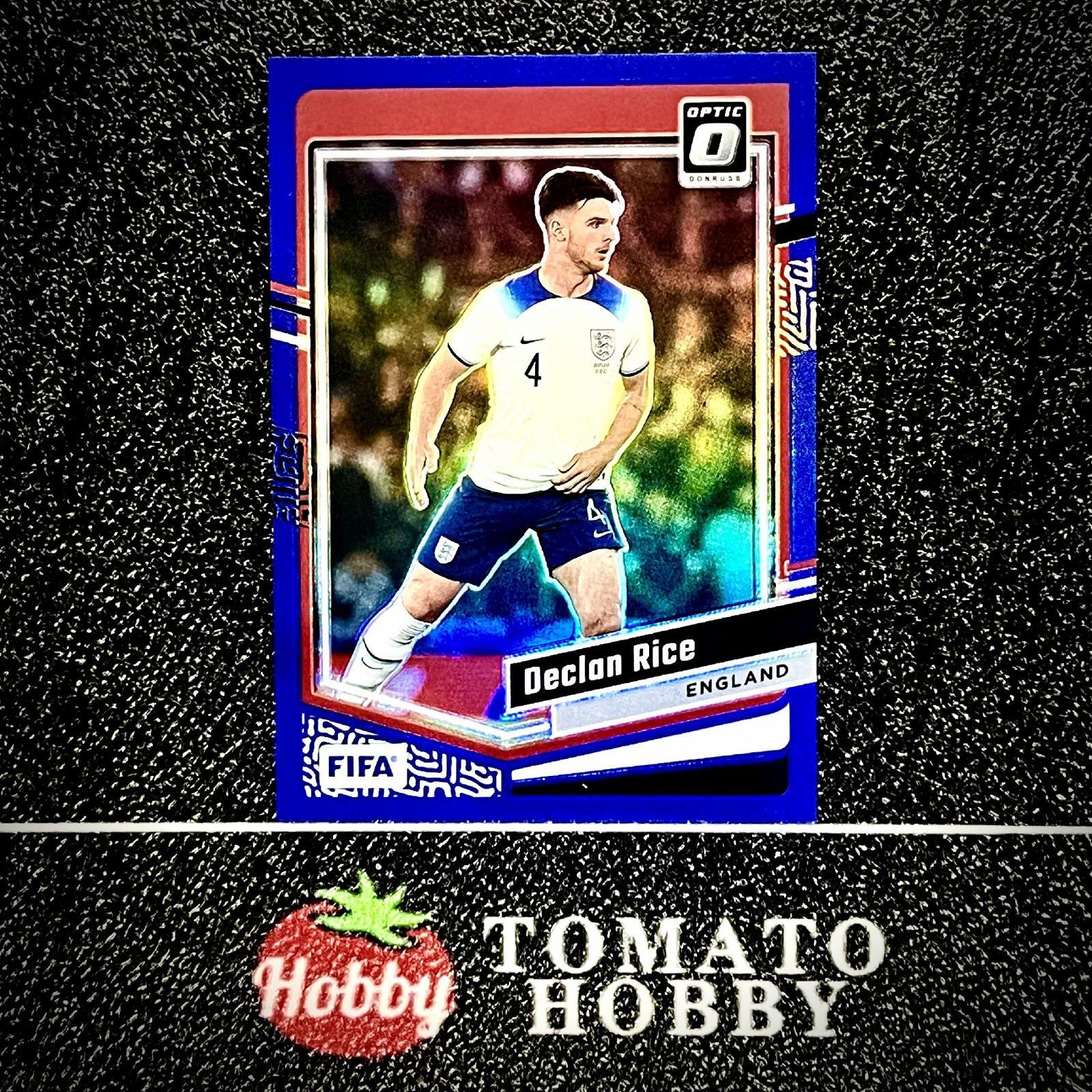 PANINI DONRUSS FIFA 2023-24 DECLAN RICE /99 BLUE REFRACTOR OPTIC ENGLAND