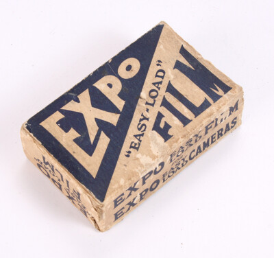 EXPO EASY LOAD FILM FOR THE DOLLAR CAMERA, IN BOX MISSING ONE END