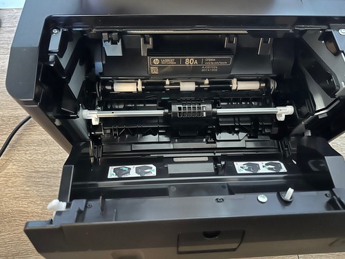 HP LaserJet Pro 400 M401dne Monochrome Laser Printer CF399A-TONER LOW Cord, USB - Picture 3 of 11
