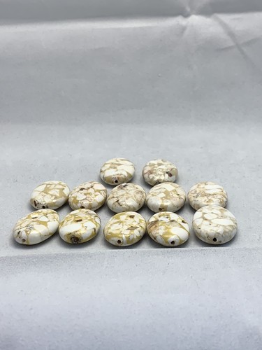 Lot Of 12 Yellow Jasper Beads For Jewelry Or Crafts (2018) - Picture 9 of 9