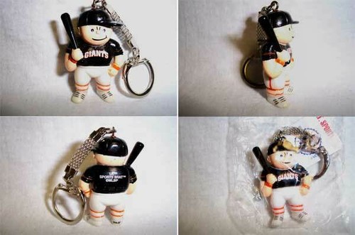 MLB San Francisco Giants Lil Sports Brat Keychain Rare Souvenir Collectible NEW - Picture 2 of 3