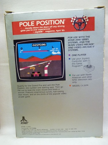 ATARI 2600 Boxed Game Lot Missile Defender Street PacMan Pole Breakout .... NICE - Picture 8 of 24