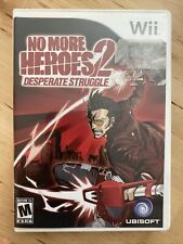 No More Heroes 2: Desperate Struggle Game Complete! Nintendo Wii Mint Disc