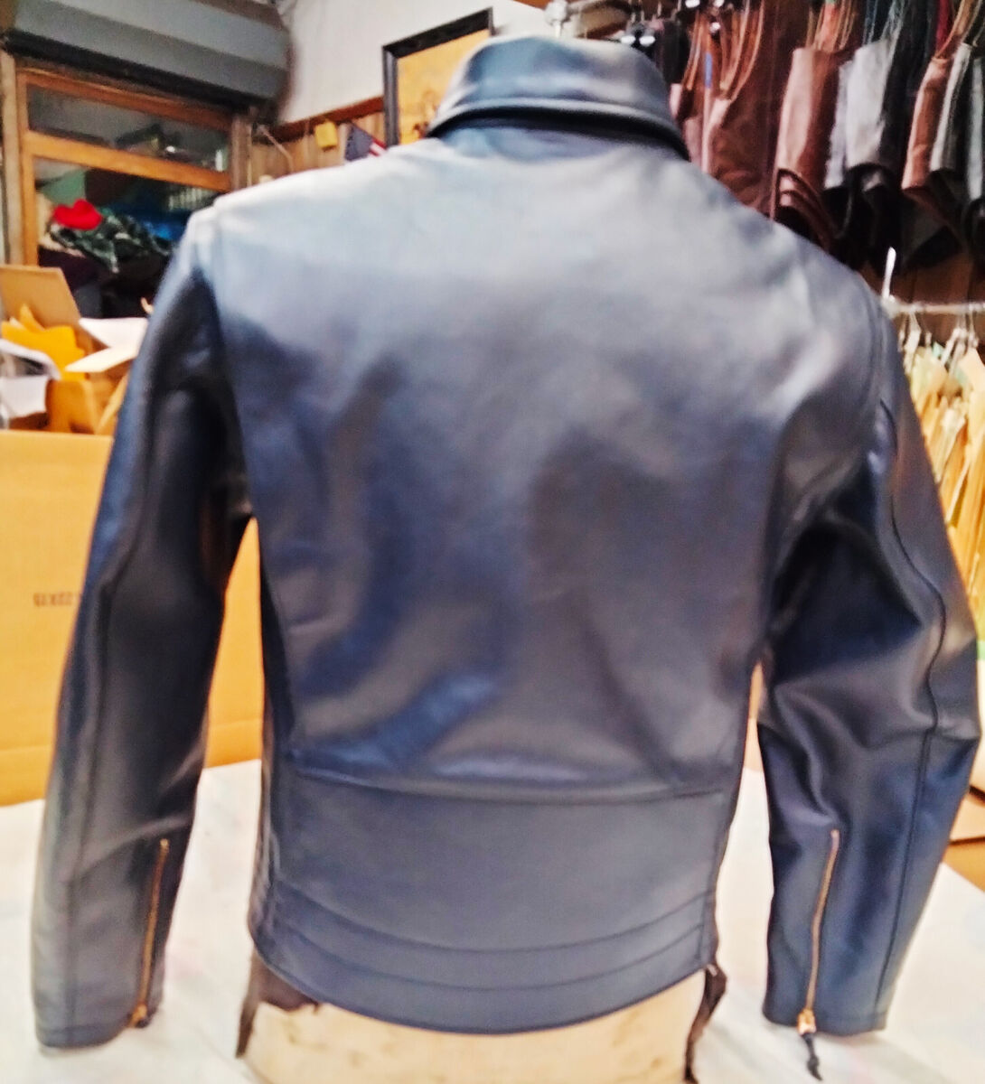 LOST WORLDS BUCO J25 CUSTOM NAVY HORSEHIDE MOTORCYCLE JKT LOST WORLDS BUCO J25 CUSTOM NAVY HORSEHIDE MOTORCYCLE JKT