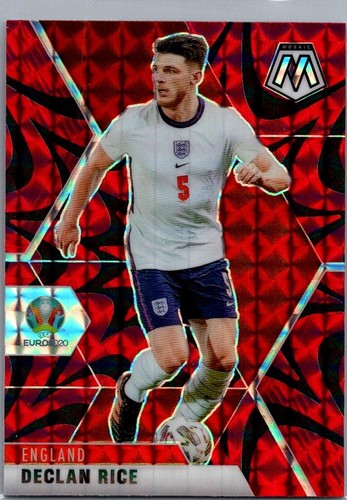 2021 Panini Mosaic UEFA Euro 2020 Red & Black Mosaic Prizm #107 Declan Rice - Bild 1 von 2