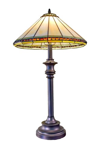 J Devlin Tiffany Table Lamp 32" - Picture 3 of 3