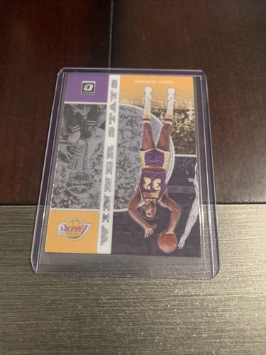 MAGIC JOHNSON 2019-2020 HOF Donruss LAKERS GANADOR ESTANCIAS INSERTO #1 Como nuevo envío gratuito - Imagen 3 de 5
