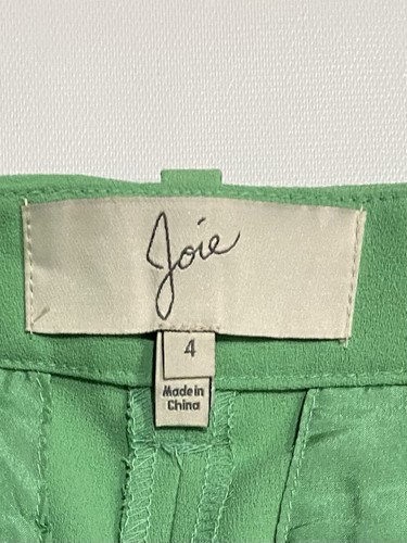 Joie pantaloncino verde menta donna tg 6 elegante casual zip polsini con cintura - Foto 6 di 12