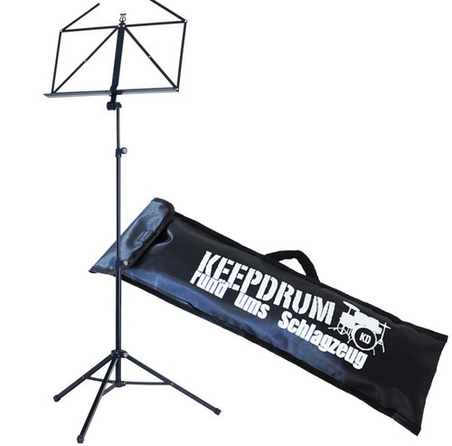 Soporte para partituras K&M 10065 negro + bolsa - Imagen 1 de 5