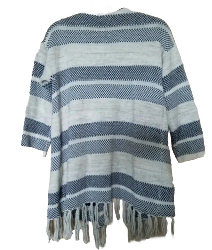 AMERICAN LIVING Womens Fringe Cardigan Sweater Large  - Picture 4 of 5