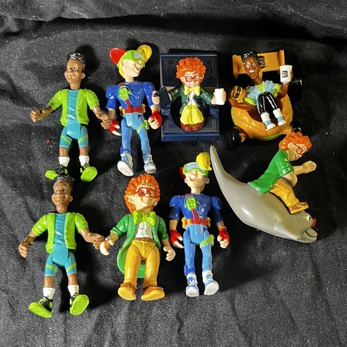 Vintage 1990 Burger King Kids Club Action Figures Lot Of 8 - Picture 2 of 9
