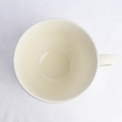 Vintage Eddie Bauer Home großes Esszimmer Kaffeetasse Becher Hunde Hunde Rassen blau elfenbein - Bild 5 von 7