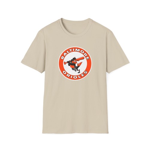 Baltimore Orioles T-Shirt, Fan Apparel, Baseball Logo Tee, Throwback Unisex - Picture 10 of 21