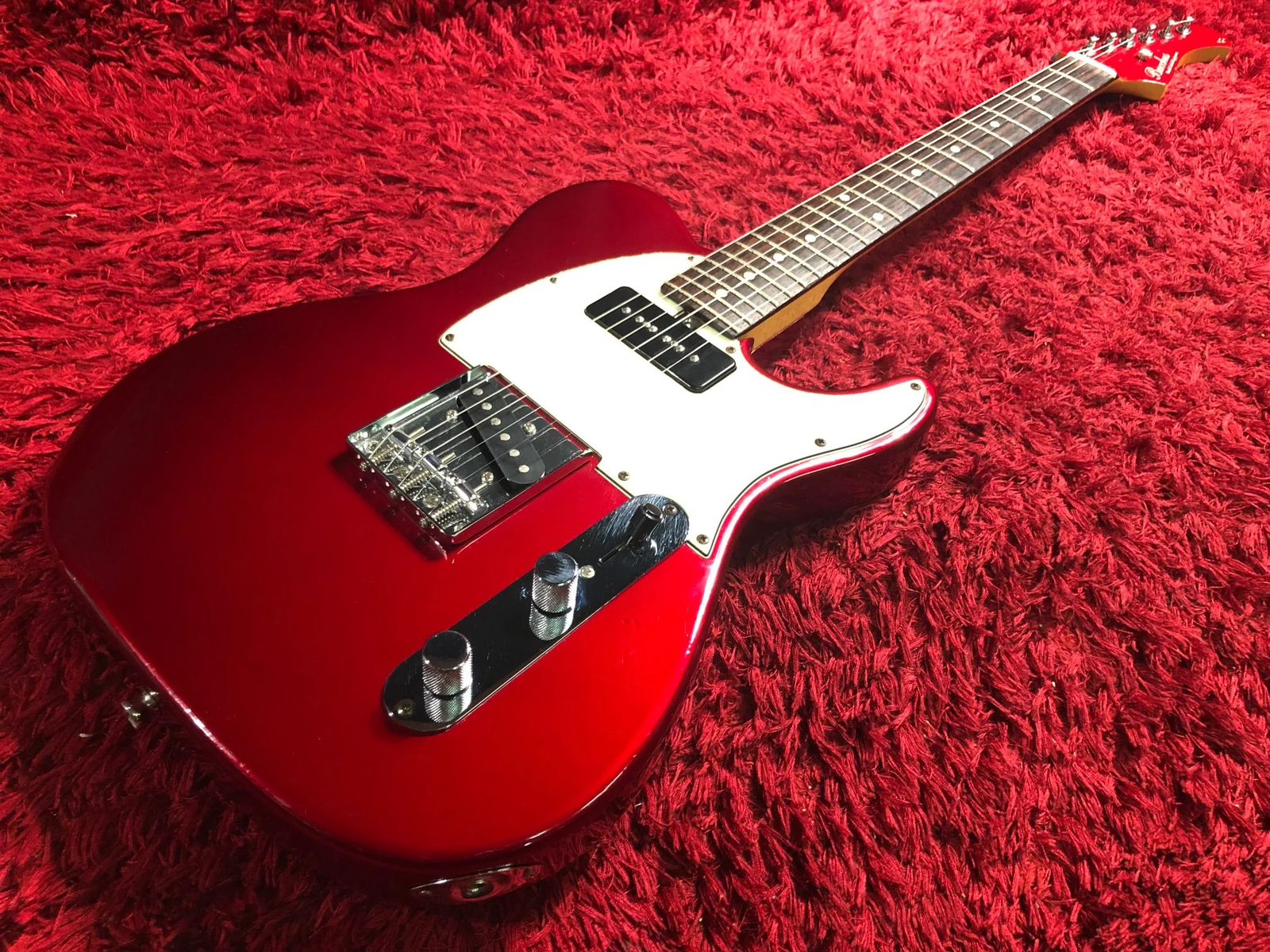 Bacchus TM-001/R CAR Electric Guitar Telecaster Cherry Red Global Series