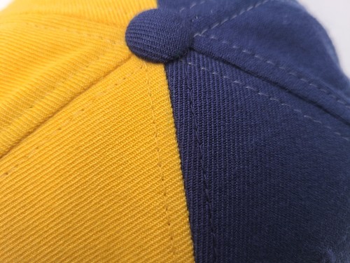 Cleveland Cavaliers Mitchell & Ness Snapback Hat Cap Wool Blend NBA Yellow Blue - Picture 8 of 19