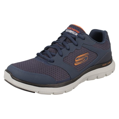 Uomo Flex Advantage 4.0/232225 Leggero Scarpe da Ginnastica con Lacci SKECHERS - Picture 2 of 21