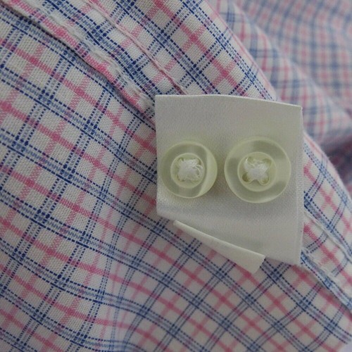 U.S. Polo Assn.* Herren Langarm Button Down geschwungener Saum Tasche Hemd ~ Medium - Bild 6 von 12