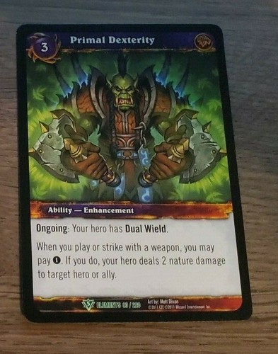 World of Warcraft WoW TCG War of the Elements Cards /220 - YOU PICK - Picture 59 of 137