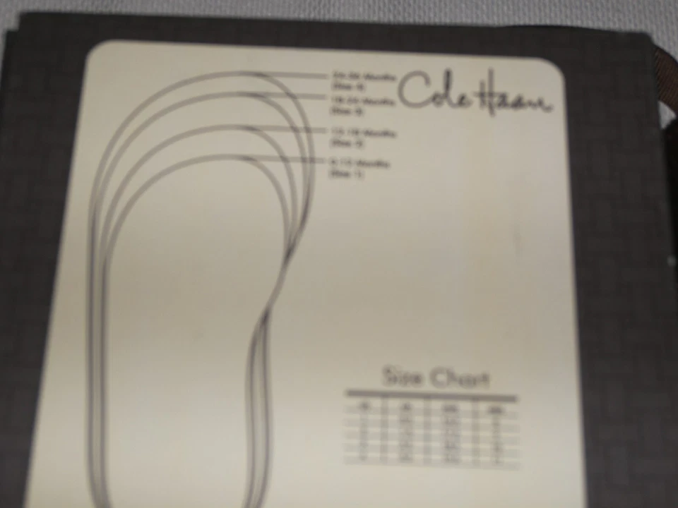 NUEVOS ZAPATOS BABY COLE HAAN MINI CHUKKA MARRÓN GAMUZA TALLA 1 Foto 4 de 4