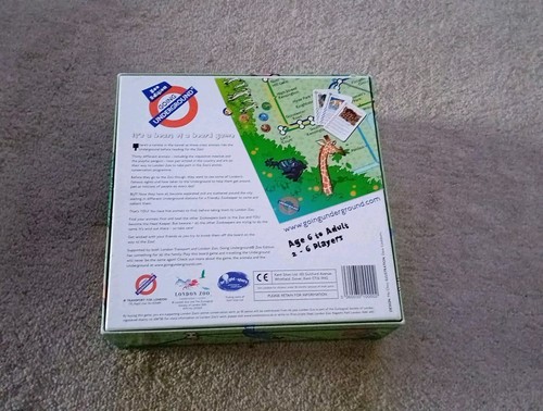 Going Underground Family Board Game Zoo Edition. - Picture 4 of 4
