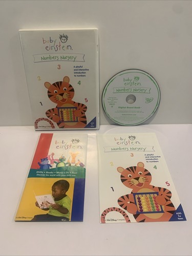 Baby Einstein Numbers Nursery DVD *GC* w/ Manual Region 1 NTSC Intro to Numbers - Picture 2 of 5