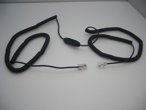 RJ45 8P6C męski na wtyczkę zdejmowany spiralny kabel połączeniowy o długości 14 stóp