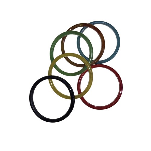 Vintage Lots of Glass Bracelet Bangles  - Picture 1 of 9