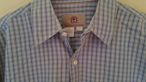 The-Territory-Ahead-Shirt-Long-Sleeve-Button-Front-Green-Blue-Men-039-s-L-Large