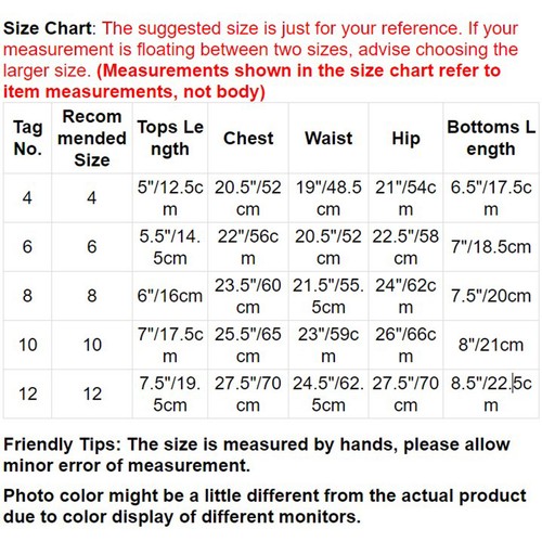 Kids Girl's Crop Top With Bottoms Practice Swimsuit Fitness Swimwear Bathing - Picture 7 of 39