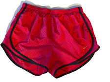 Nike Big Girls Dri-Fit Tempo Running Lined Shorts Size Medium Cherry 26 inch