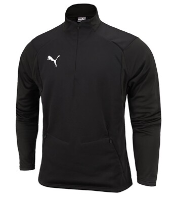 Puma Herren LIGA Fleece Freizeit Shirts schwarz Training Tee Trikot Jacken 65...